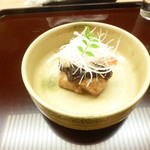 天神橋 青木 - 里芋、鯛味噌