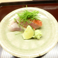天神橋 青木 - お造り（金目鯛）