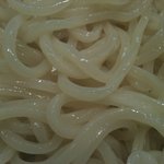 麺屋吉左右 - つけ麺　麺のアップ