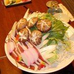 鳥恵 - 鴨鍋のネタ