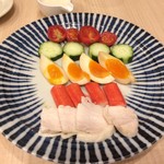 GYOZA OHSHO - 国産野菜と国産若鶏のコブサラダ