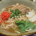 鉄板料理 風神 - 沖縄そば　2016.11