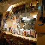 鉄板料理 風神 - 店内の風景　2016.11