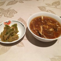 中国飯店 市ヶ谷店 - ザーサイと酸辣湯