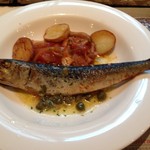 ヴィラモウラ 赤坂サカス店 - ランチ：イワシのオーブン焼き（2015年1月）