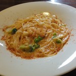 雪詩慕雲 - 甘えびのクリームパスタ