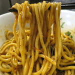 らぁ麺やまぐち 辣式 本店 - パクチー麻婆まぜそば/麺リフト