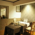 ペンションプチポワ - 夜のレストラン