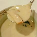 ペンションプチポワ - 2016秋 スープ  マツタケも