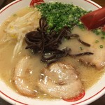 唐そば - 唐そば(ラーメン)※チャーシューは、やっぱり手前の方が良い