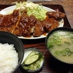 更科 本店 - 11/16 トンカツ定食