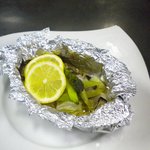 アルベロ - アイナメと旬野菜のホイル焼き