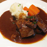 はぎわら - 金曜日ランチ　ビーフシチュー