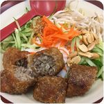 越南美食館 - 料理写真:乾拌春捲河粉