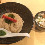 饗 くろ喜 - なめこ塩つけそば（1,300円）※限定メニュー