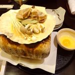 酒肴旬 三ッ石 - 帆立貝焼き味噌
