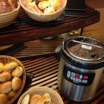 ヴィ・ド・フランス - オニオンスープも取り放題。