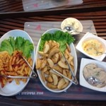 ヴィ・ド・フランス - ペンネ、ポテト、ディップソース