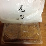 尾島商店  - ’１６年１１月　「濱吟コロッケ」　３個入・・・☆３．５（とんかつソースの味も含む）