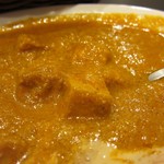 インド料理レストラン ルクサナ - 具はよく煮込まれたパニール
