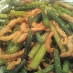 麗郷 - ニンニクと豚肉炒め