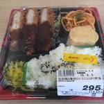関西スーパー - (メニュー)石田豚の厚切りロースミニとんかつ弁当