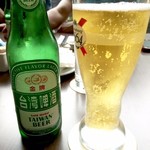 Miramar Garden - 台湾ビールで乾杯