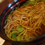 しのぶ庵 - 温そばは麺やわやわ