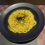 鎌倉パスタ - 生うにとイクラのクリームパスタ