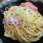 麺処 晴 - 和え玉（塩） 200円