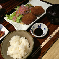 すき焼き 牛しゃぶ 松重 - 松定食(1000円税別)