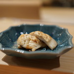 寿しの吉乃 - ミル貝とミル貝のわた