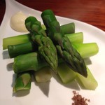 スペイン料理 アロス - アスパラ（2012年10月）