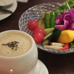 GLASS DANCE - ゴロゴロ季節お野菜 バーニャカウダ