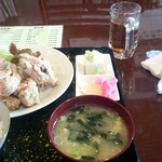 北海屋 - 唐揚げ定食　890円