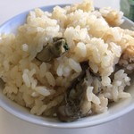お食事処 ポセイドン - 牡蠣ご飯はおかわり自由