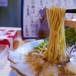 ミヤタヌードル - 平打ち麺