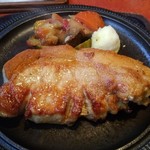 おきな堂 - ポークステーキ　安曇野ポーク