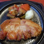 ポークステーキ　安曇野ポーク