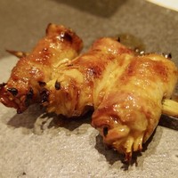 焼き鳥 平良 - 生姜豚バラ肉巻き
