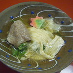 山中温泉　花紫 - 取り分けてもらいました