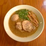 くれちゃん らぁめん - 味玉らぁめん　麺が硬めだったので　次は　やわらかめで頼んでみようと思う