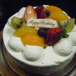 山中温泉　花紫 - バースデーケーキ♪