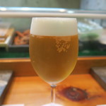 寿司栄 - 28年11月　生ビール