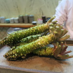 寿司栄 - 28年11月　富士伏流水山葵