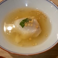 鮨 まるふく - マダイの出汁茶漬け