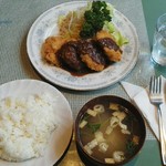 レストパーラー高原 - 豚ひれかつ定食