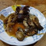 牡蠣、蕗、イイダコ