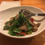 和sian-cafe aimaki - パットガパオヌア（牛肉のバジル炒め）