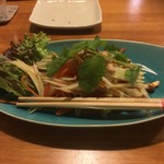 和sian-cafe aimaki - ソムタム（青パパイヤのサラダ）